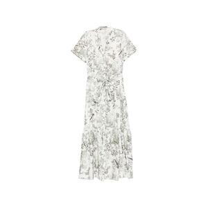 Alice+Olivia Women Printed Cotton Midi Dress